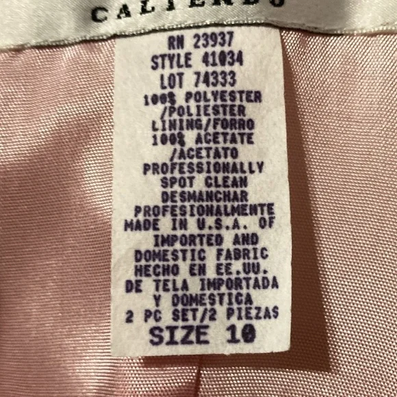 Dusty rose formal dress size 10 - Picture 6 of 8